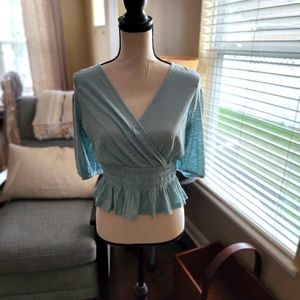 Ann Taylor Aqua Top